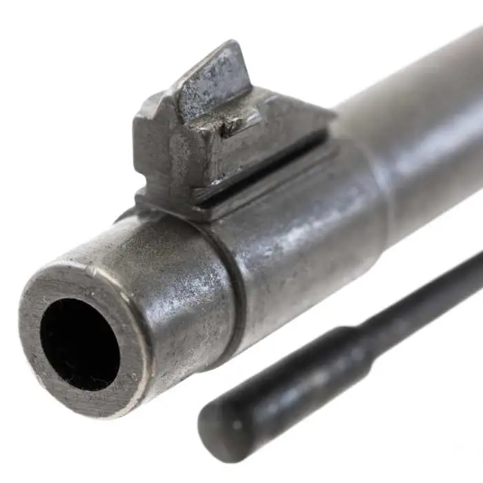 Primer plano de un fusil Mauser K98