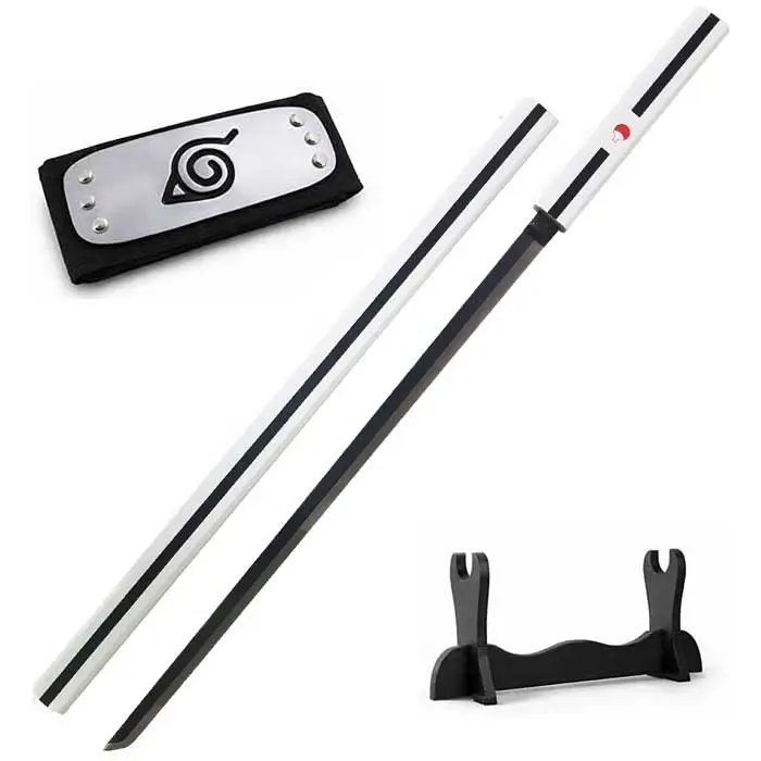 Katana Kusanagi Sword Sasuke Naruto stand and headband