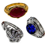 The Three Elven Rings: Vilya, Narya, and Nenya