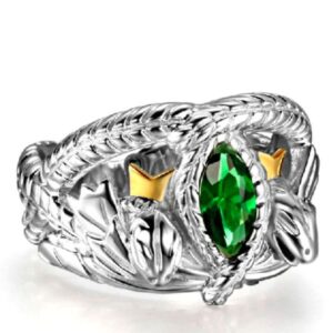 Anneau Barahir Argent 925e - Bague Aragorn