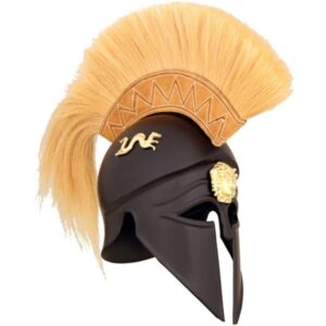 Casque Corinthien avec crête
