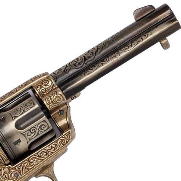 Colt canon gravé