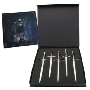 Coffret collector de 5 coupe papiers Game of Thrones