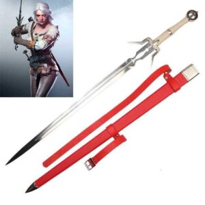 Epée Zireael de Ciri - The Witcher 3 - Lame découpée