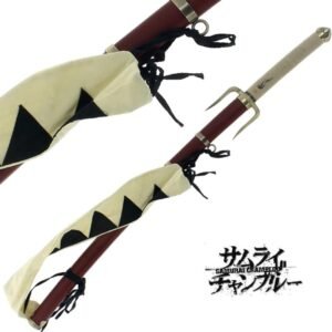 Épées en bois de cosplay d'anime japonais, épée de samouraï