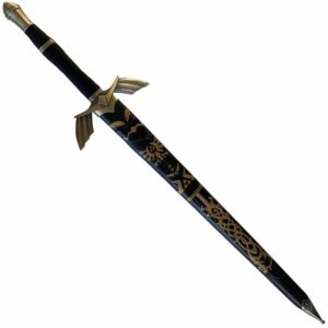 Epée Zelda Master Sword Black Edition avec fourreau