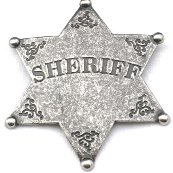 Costume Western Accessoires Double Holster Cowboy Avec étoile De Shérif | Costume Western Adulte | Accessoire Déguisement Ceinture Revolver Accessoire