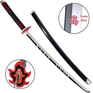 Epée Nichirin en bois demon slayer