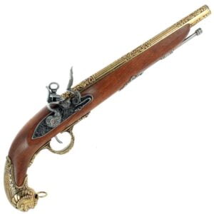 Réplique Pistolet Allemand à Silex 18ème