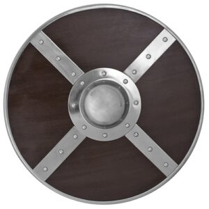 Bouclier-Viking-bois rivete