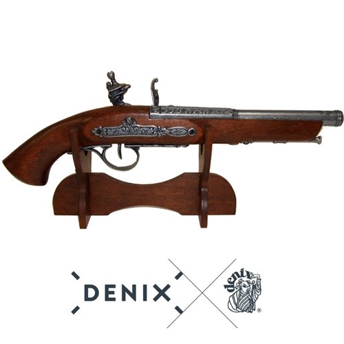 Support en bois DENIX Réplique Pistolet et Révolver (1 place