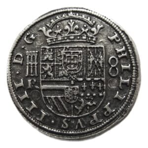Pièce Espagnole de 8 Felipe IV 1635
