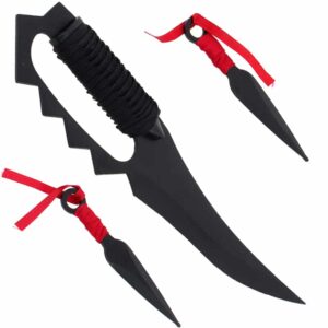 couteau wild tracker Asuma Naruto avec ses deux kunaï