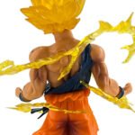 Figurine Saiyan Goku DBZ gros plan du dos