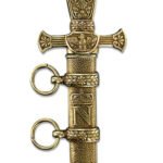 Dague du Sacre de Napoléon fourreau avec symbole