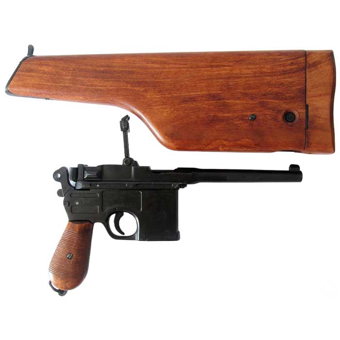 Mauser-C96-Escopeta de funda y brazo lateral