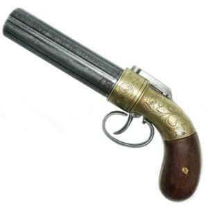 Pistolet Laiton Pepperbox Kolser