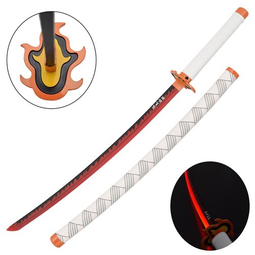 Katana lumineux Rengoku dans Demon Slayer