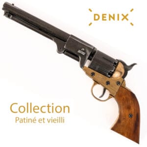 Revolver Confédéré 1860 vieilli denix