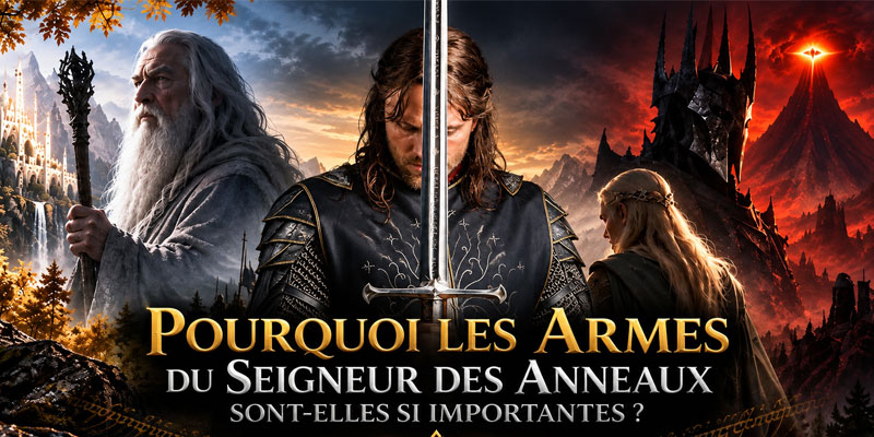 Why are the weapons in *The Lord of the Rings* so important?