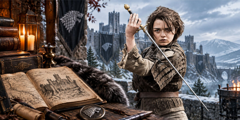 Arya Stark's Needle in the *Game of Thrones* Books and TV Series