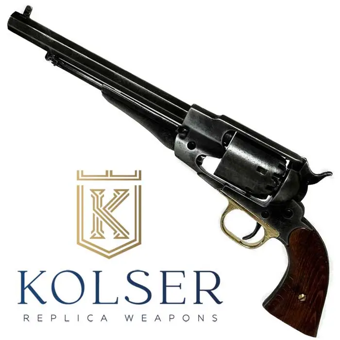 Remington 1858 invecchiato a percussione nero