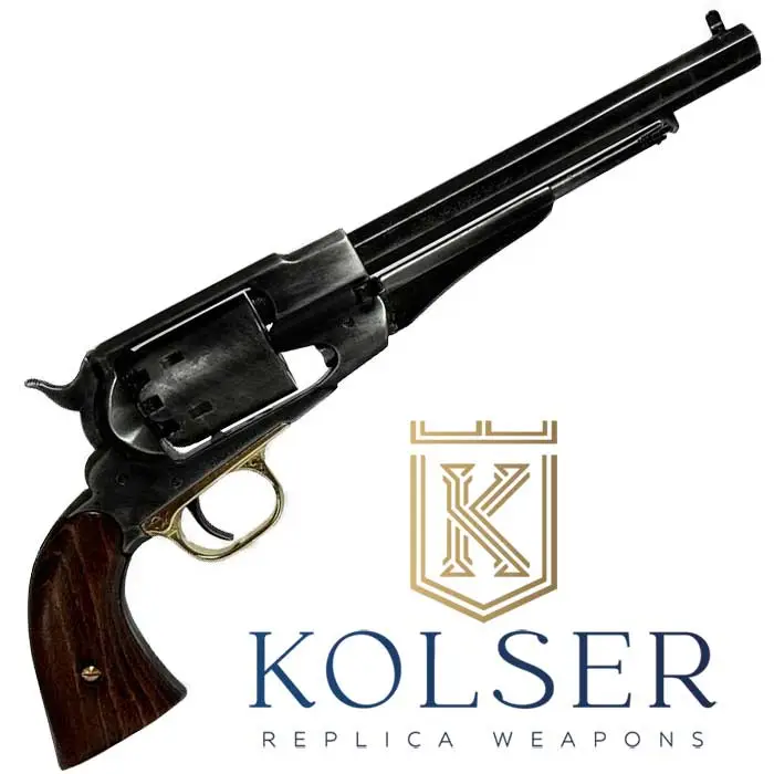 Remington 1858 invecchiato kolser a percussione