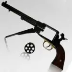 Remington-1858-converti-negro abierto