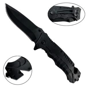 Couteau pliant noir