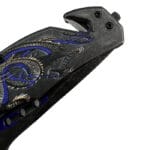 Couteau spring dragon brise vitre et coupe ceinture