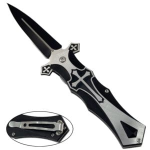 couteau-templier-noir-ouvert