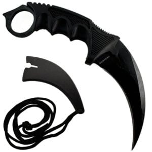 karambit noir détail