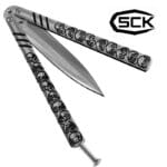 Messer-SCK-Papillon-TDM halb-offen