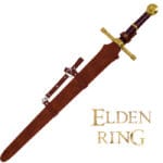 Elden Ring Eid-Schwert in seiner Scheide