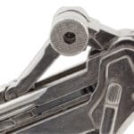 Luger P08 Parabellum Nickelé mécanisme de chargement en gros plan