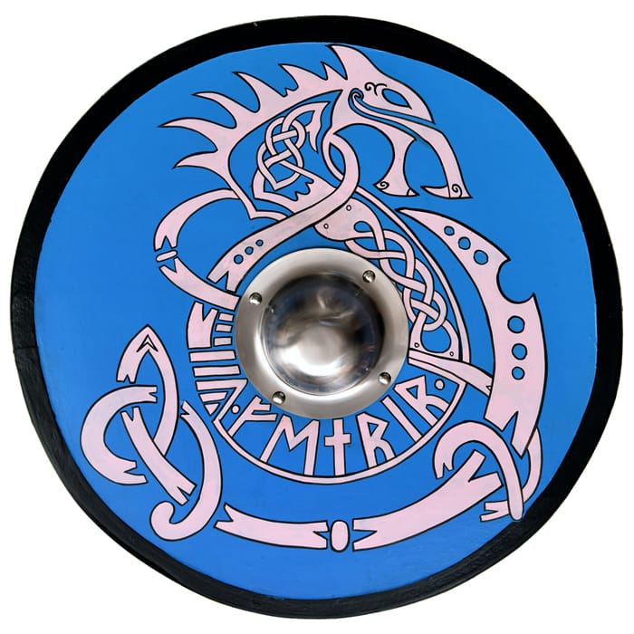 Wikinger-Schild Fenrir-Wolf