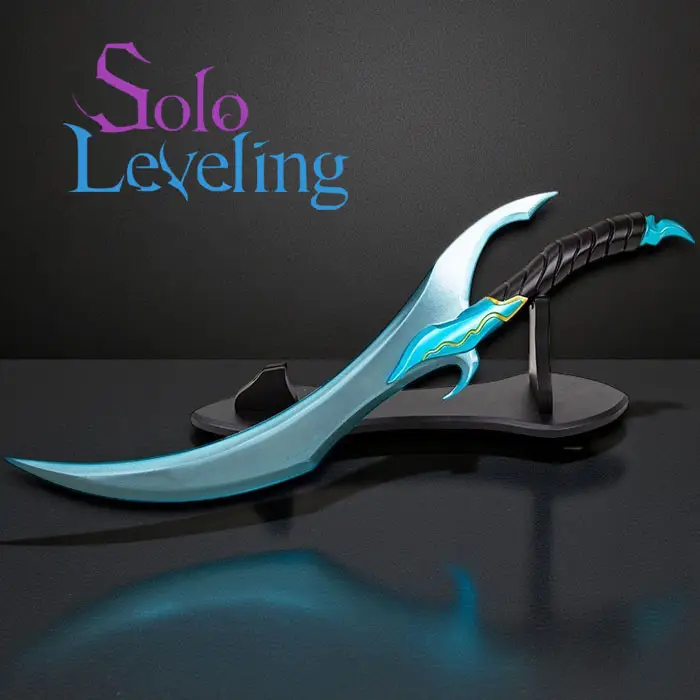 Pugnale di Baruka - Solo Leveling su sfondo nero