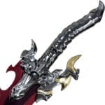 Dague du Roi Demon - Garde tête de demon en métal - Solo Leveling