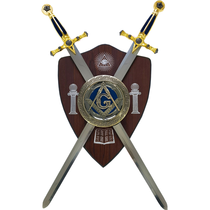 Ensemble Maçonnique Décoratif Bleu