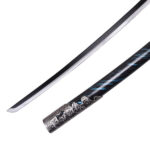 Set katana Blue Sakai, lame et bas du fourreau