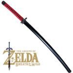 La spada Wind Slice nel fodero in Zelda Breath of the Wild