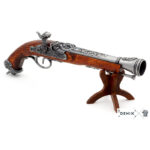 Pistolet à Percussion Pirate sur support