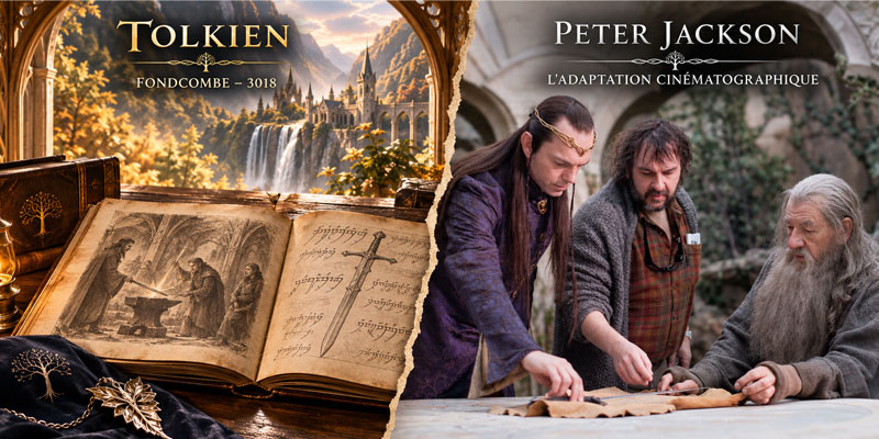 Andúril in Tolkien's books and Peter Jackson's films