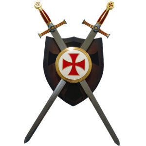Ensemble Décoratif Templier Rouge