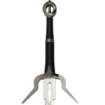 Ciris gefesseltes Schwert, Parierstange und Griff