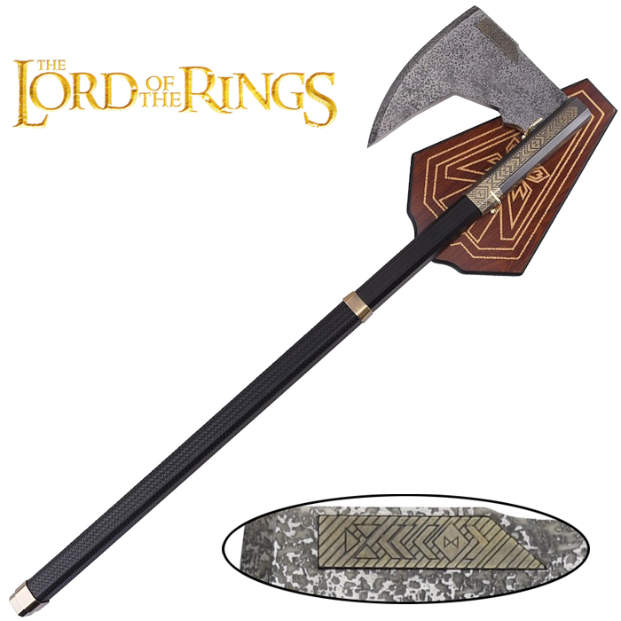 L'ascia di Gimli ne "Il Signore degli Anelli".
