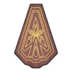 Ascia di Gimli, solo supporto in legno