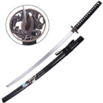 Katana Samouraï Dragon noir