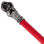 Lama fiammeggiante di Rellana Elden Anello in primo piano