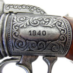 Pistolen-Englisch-1840-mit-Gravuren
